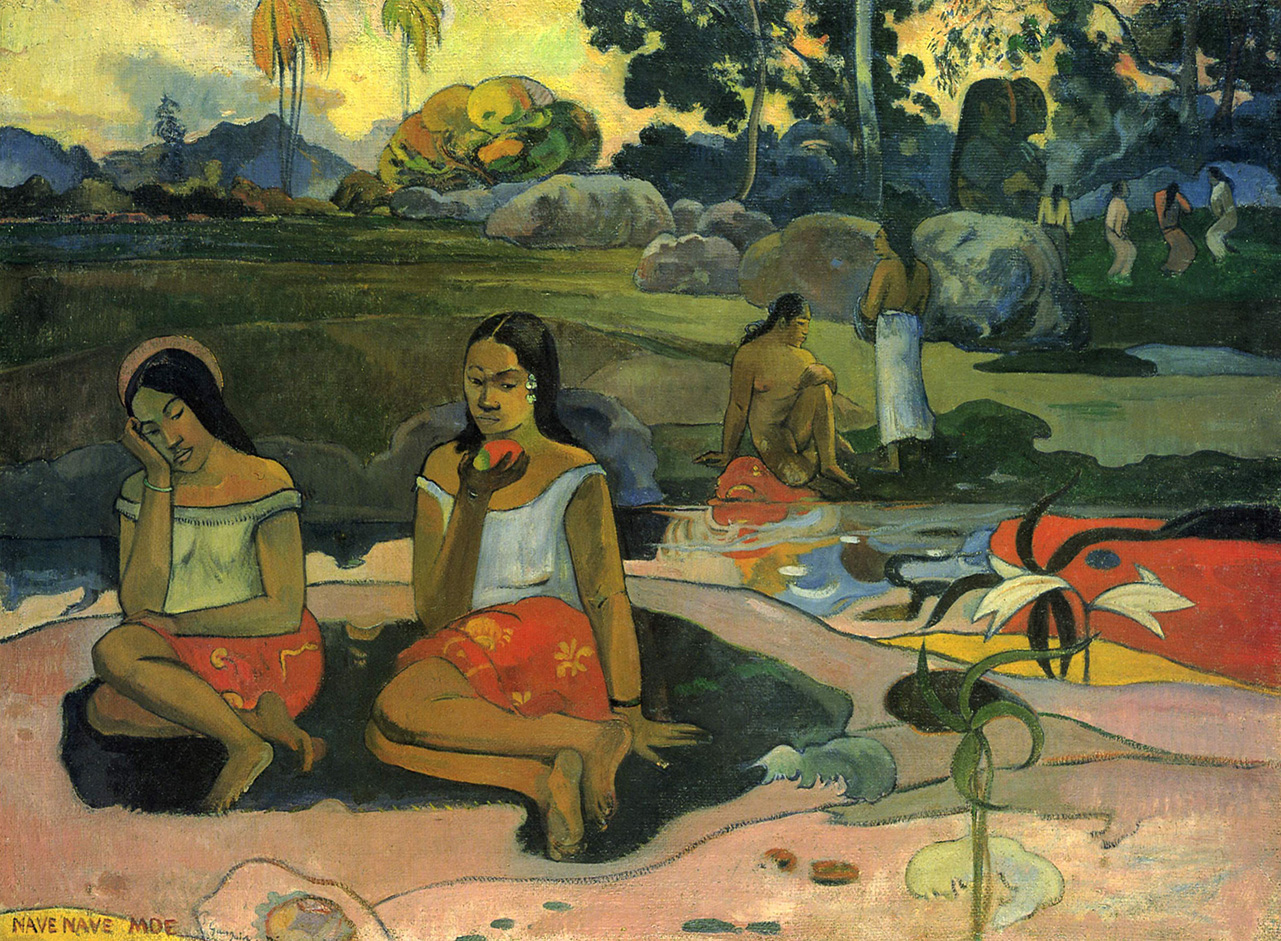 Heilige Frühling süße Träume Paul Gauguin Ölgemälde